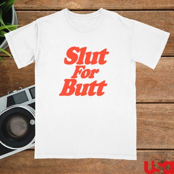 kenny Hello Merch Slut For Butt White Shirt0