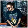kenny Hobo Jack Merch Store Warlords Black Heavy Faded Band Shirt