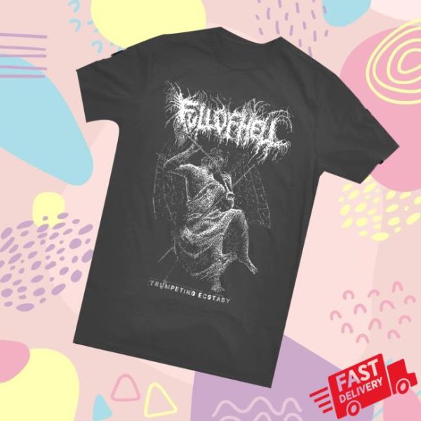 kenny Holymountainprinting Merch Store Shop Full Of Hell Rising Angel Shirtv
