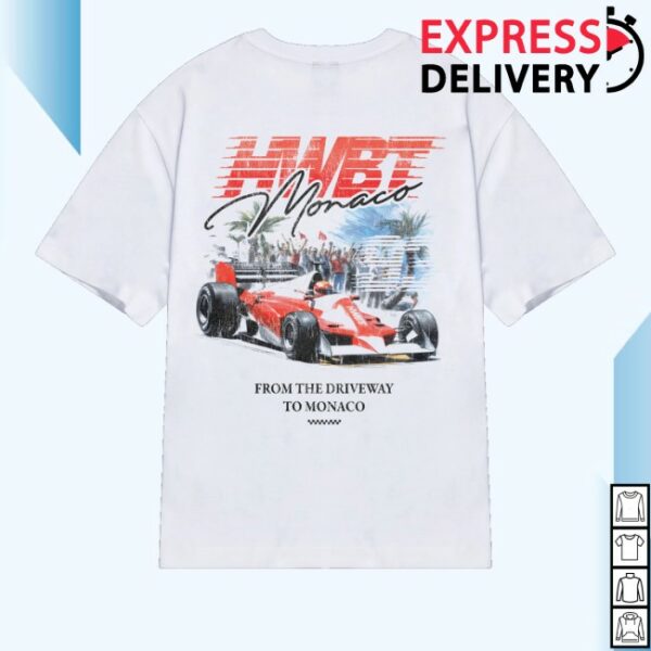 kenny Hwbt Merch Store F1 Monaco Oversized Shirts