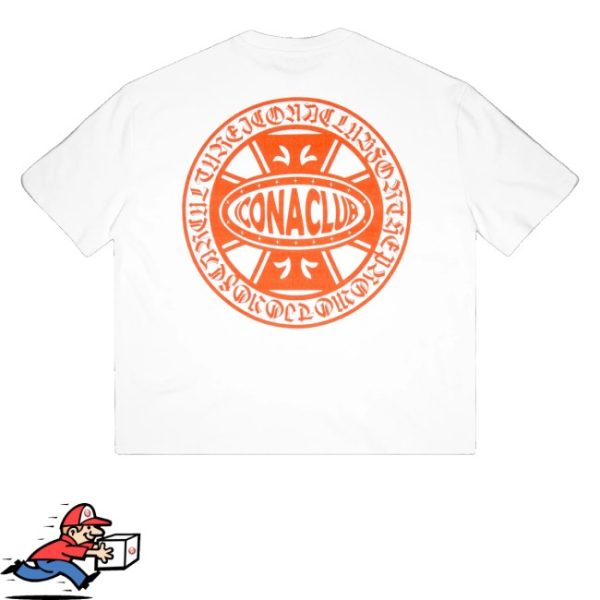kenny Iconaclub Merch Store Logo White Shirt