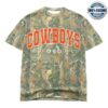 kenny Idared General Merch Shop Store Oklahoma State Cowboys Camo Shirt