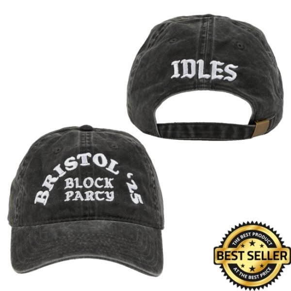 kenny Idles Merch Bristol Block Party Washed Cap1