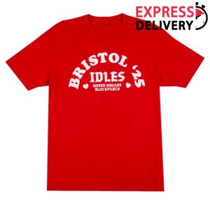 kenny Idles Merch Queen Square Block Party Flocked Shirt0
