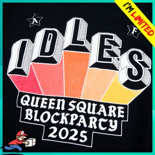 kenny Idles Merch Queen Square Block Party Shirt