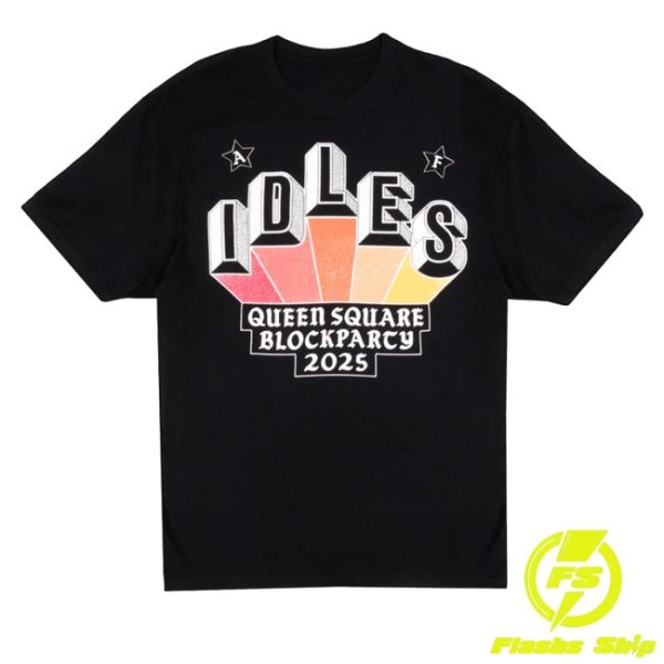 kenny Idles Merch Queen Square Block Party Shirt0