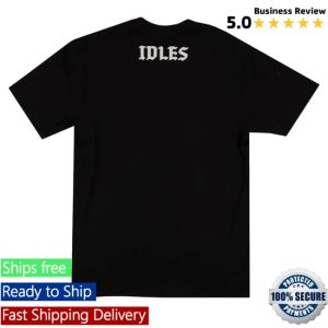 kenny Idles Merch We'Re Not Fighting Black Shirt