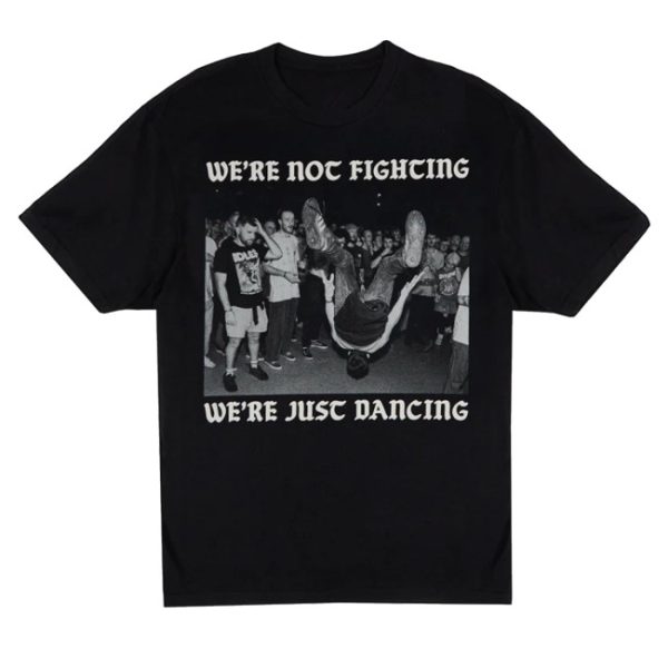 kenny Idles Merch We'Re Not Fighting Black Shirt0