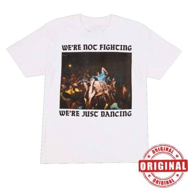kenny Idles Merch We'Re Not Fighting White Shirt0