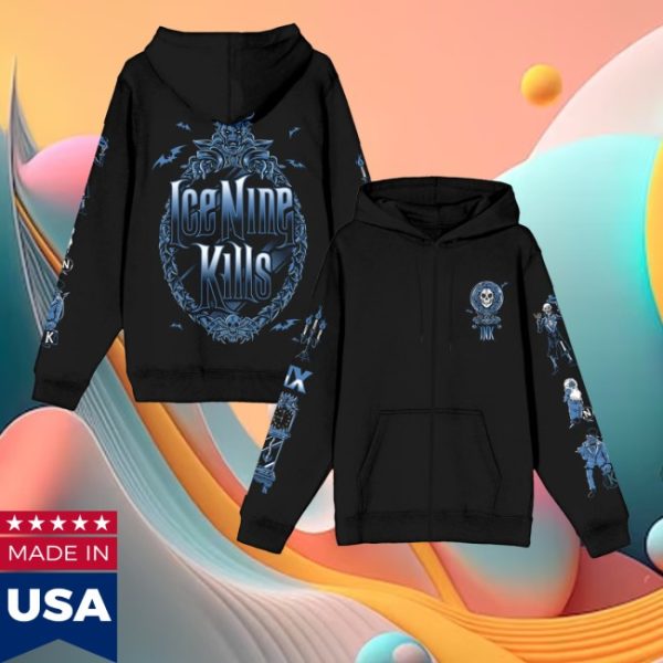 kenny Ink Merch Rest In Fleece Zip Hoodiess