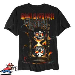 kenny Insane Clown Posse Merch Shop Store Hourglass Skulls Shirt