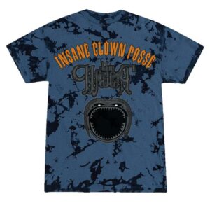 kenny Insane Clown Posse Merch Shop Store In Navy Ice Dye Shirt