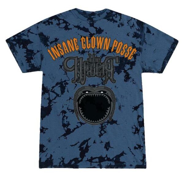 kenny Insane Clown Posse Merch Shop Store In Navy Ice Dye Shirt