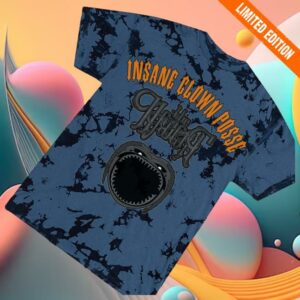 kenny Insane Clown Posse Merch Shop Store In Navy Ice Dye Shirte kenny Insane Clown Posse Merch Shop Store In Navy Ice Dye Shirte