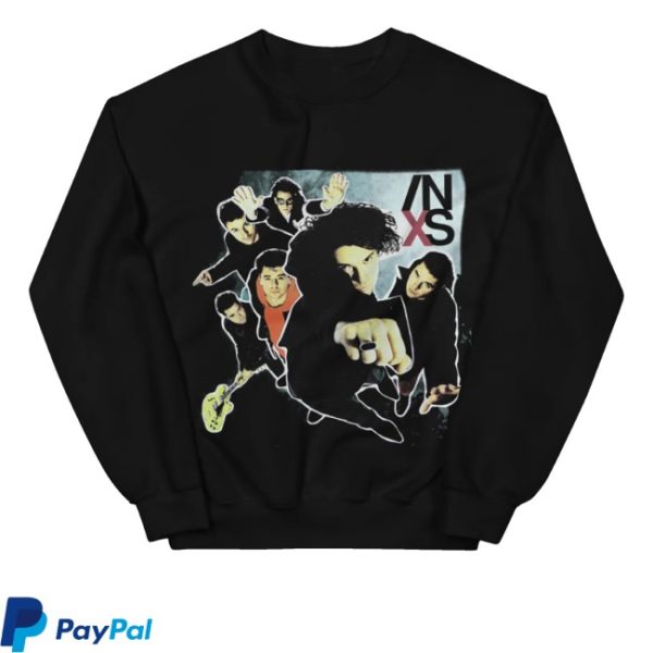 kenny Inxs Merch Store Live At Wembley 1991 Sweatshirt