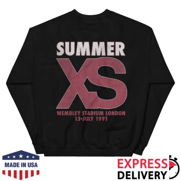 kenny Inxs Merch Store Live At Wembley 1991 Sweatshirts