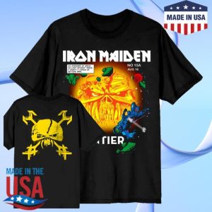 kenny Iron Maiden Merch Shop Store The Final Frontier Comic Cover Shirt
