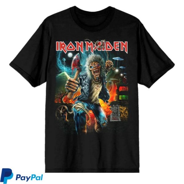 kenny Iron Maiden Merch Store Run For Your Lives 2025 Tour Tees