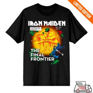 kenny Iron Maiden Merch Store The Final Frontier Comic Cover Shirt