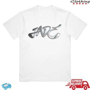 kenny Jade Merch Jade Chrome Logo White Shirt1