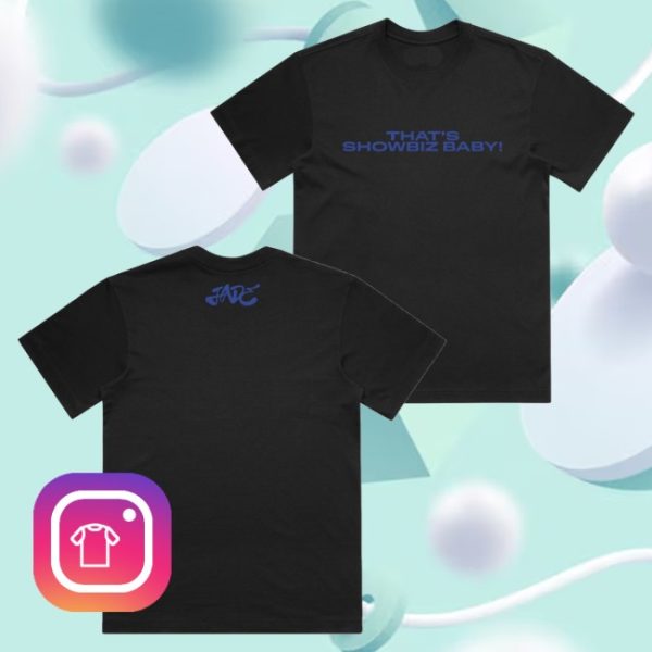 kenny Jade Merch Thats Showbiz Baby Black Shirt0