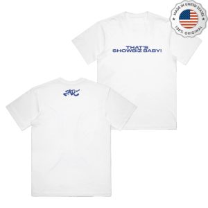kenny Jade Merch Thats Showbiz Baby White Shirt0