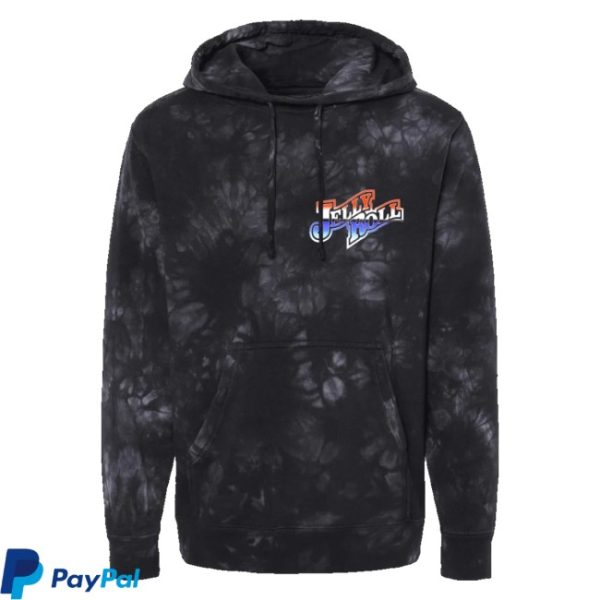 kenny Jelly Roll Merch Store Tie Dye Eagle Hoodie