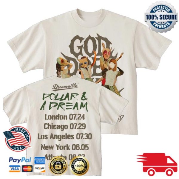 kenny Jid Merch Shop Store Gdlu X Dreamville Dollar A Dream Shirt