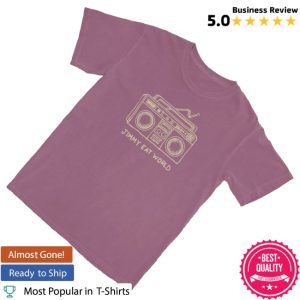kenny Jimmy Eat World Merch Boombox Shirt Berry1