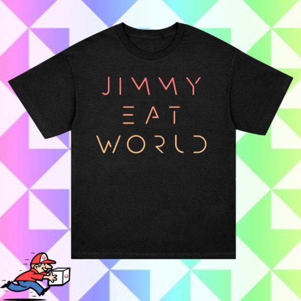 kenny Jimmy Eat World Merch Futuristic Logo Shirt Black