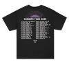 kenny Jimmy Eat World Merch Summer 2025 Tour Shirt Black