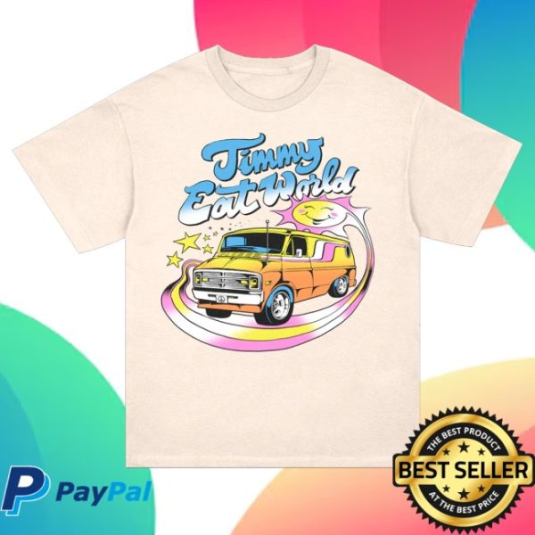 kenny Jimmy Eat World Merch Sunny Van Shirt Natural