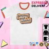 kenny Jimmy Eat World Merch Throwback Ringer Shirt White