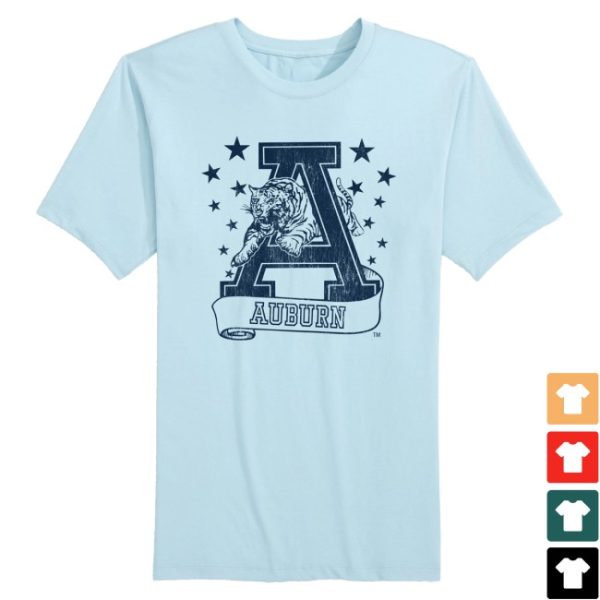 kenny Jnj Apparel Store Merch 90S Auburn Stars Shirt