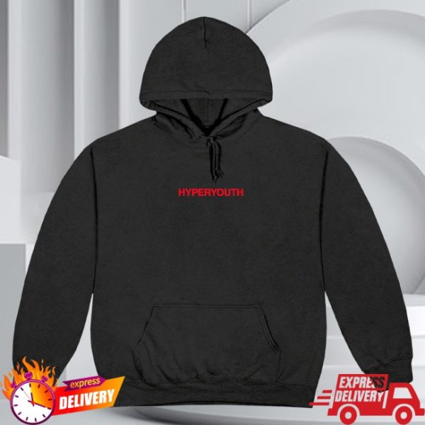 kenny Joey Valence And Brae Merch Hyperyouth Black Pullover Hoodie0