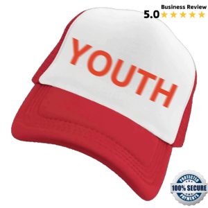 kenny Joey Valence And Brae Merch Youth Red White Trucker Hat1 kenny Joey Valence And Brae Merch Youth Red White Trucker Hat1