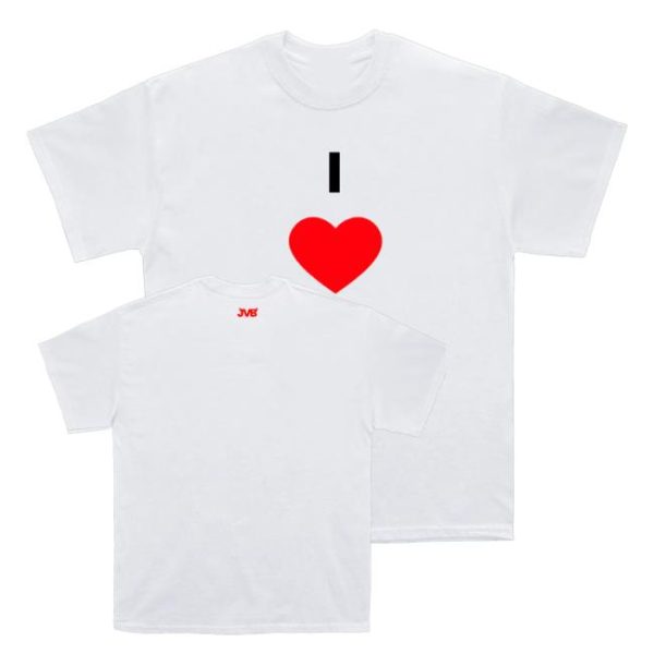 kenny Joey Valence Brae Merch Shop Store I Love Jvb White Shirt