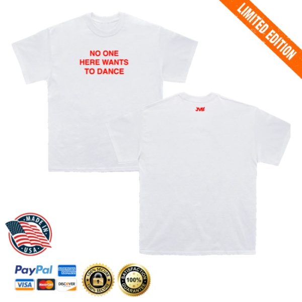 kenny Joey Valence Brae Merch Store No One Here Wants To Dance White Shirtsd