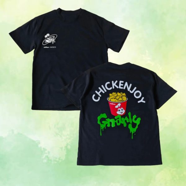 kenny Jollibee X Katseye Chickenjoy Gnarly Box Shirtss