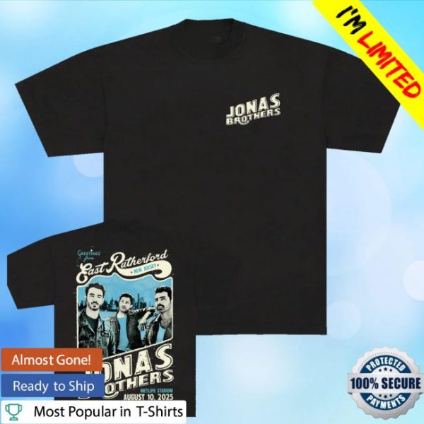 kenny Jonas Brothers Merch Shop Store Greetings From Your Hometown Shirt