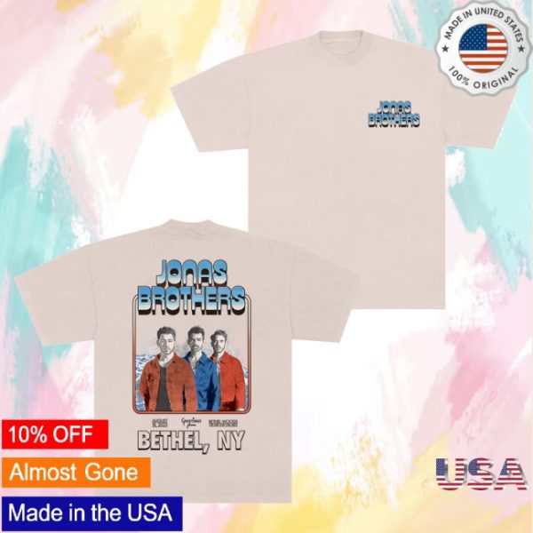 kenny Jonas Brothers Store Merch Greetings From Your Hometown Bethel Ny Tee0 1