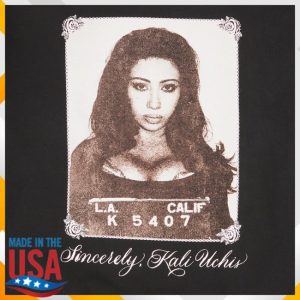 kenny Kali Uchis Merch Sincerely Black Crewneck