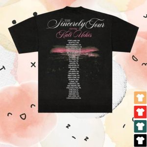 kenny Kali Uchis Merch Store Sincerely Tour Black Poster Shirts kenny Kali Uchis Merch Store Sincerely Tour Black Poster Shirts