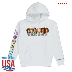kenny Katseye Merch Store Katseye X Toca Boca White Hoodie