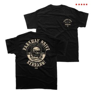 kenny Kerrang Merch Store Parkway Drive X Kerrang Beach Shirt