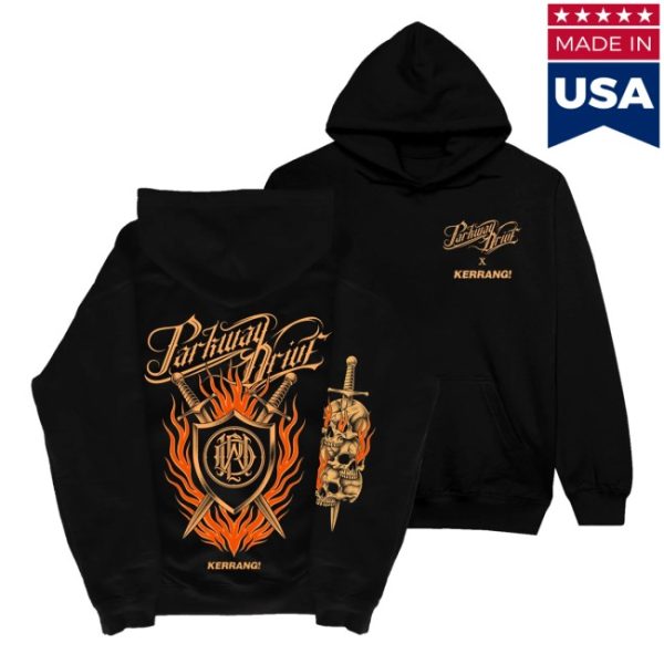 kenny Kerrang Merch Store Parkway Drive X Kerrang Hoodie