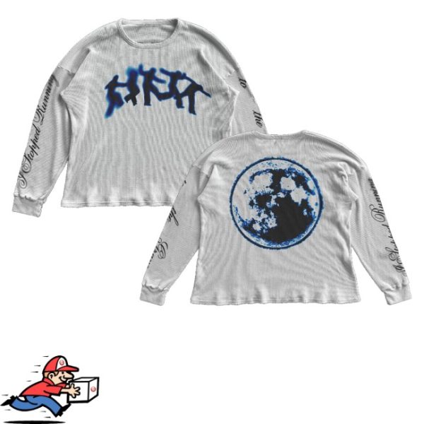 kenny Kid Cudi Merch Store Grave Thermal Long Sleevess