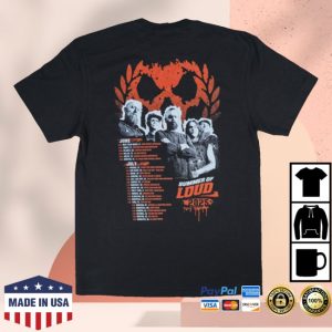 kenny Killswitch Engage Merch Store Summer Of Loud 2025 Tour Shirta kenny Killswitch Engage Merch Store Summer Of Loud 2025 Tour Shirta