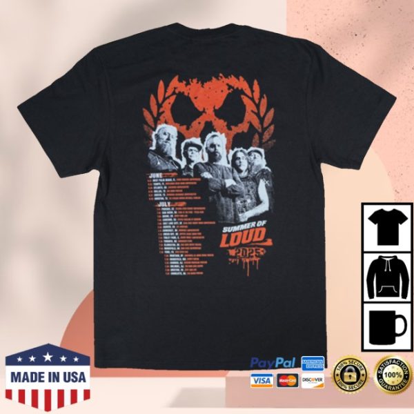 kenny Killswitch Engage Merch Store Summer Of Loud 2025 Tour Shirta