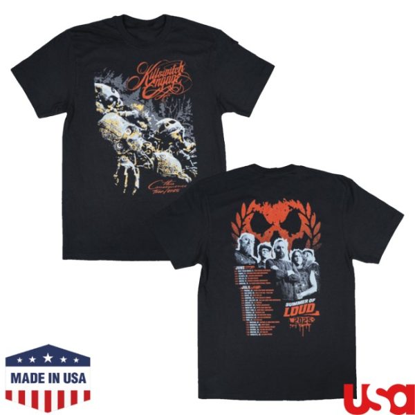 kenny Killswitch Engage Merch Store Summer Of Loud 2025 Tour Shirtss